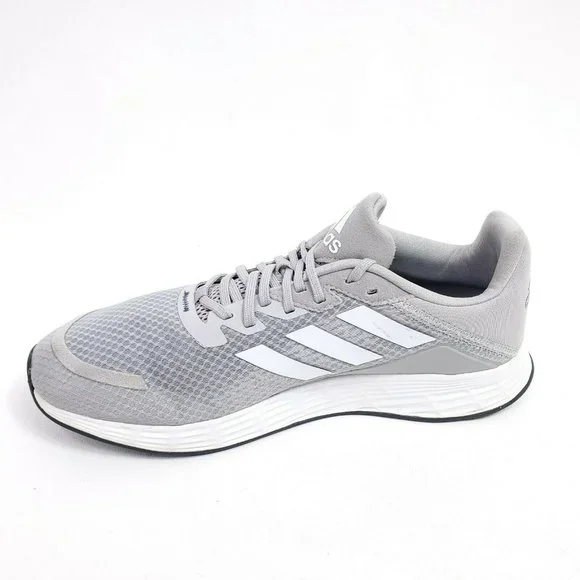 adidas Duramo SL Mens 9.5 Shoes Running Training Athletic Sneakers Gray FW8677 - Picture 6 of 11